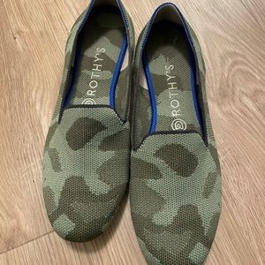 Rothy’s Loafer Olive Camo Size 9